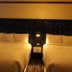 Night Hotel Broadway in New York room with two beds and bedside lamps