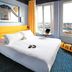 ibis Styles Saint-Malo Centre Historique guest room with double bed and city-view windows