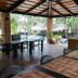 La Joya Del Lago, Ajijic: covered terrace dining area overlooking the pool and garden