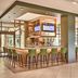Renaissance Phoenix Glendale Hotel & Conference Center bar and lounge with green stools in Glendale