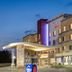 Fairfield Inn & Suites by Marriott Birmingham Downtown exterior at dusk with illuminated entrance and parking lot
