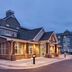 Residence Inn by Marriott South Bend Mishawaka exterior at dusk in Mishawaka