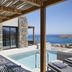 Cayo Exclusive Resort & Spa in Elounda with private plunge pool, shaded terrace and sea views