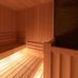 Jr Kyushu Hotel Kumamoto sauna with wooden benches and warm lighting in Kumamoto