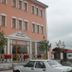 Hotel Baykal in Bogazkale, exterior with terrace seating and parked car