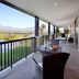 Asara Wine Estate & Hotel in Stellenbosch balcony with mountain and vineyard views