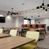 Hampton Inn Washington Court House Area in Jeffersonville breakfast area with tables, chairs, and lounge seating