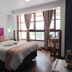 El Mirador de Santa Ana Cusco guest room with king bed and large window view