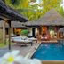 Constance Lemuria in Grand'Anse Praslin, tropical villa with private pool and thatched-roof terraces
