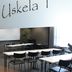 Original Sokos Hotel Rikala in Salo meeting room with tables, chairs and large windows