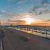 Leonardo Hotel Ijmuiden Seaport Beach in IJmuiden with marina and sunset harbor view