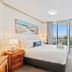Crystal Bay On The Broadwater room with king bed and balcony view in Clear Island Waters