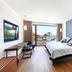 Hotel Son Caliu Spa Oasis room in Palma Nova with king bed and balcony sea view