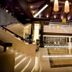 Shuguang Liting Hotel Ningbo lobby with polished floor, staircase and hanging pendant lights