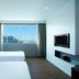 Centara Life Government Complex Hotel & Convention Centre Chaeng Watthana guest room with twin beds and city view in Bangkok