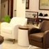 Sami Plaza in Bodrum with a lounge seating area and curved reception desk