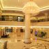 Guanganmen Grand Metropark Hotel Beijing lobby with chandelier, marble floors and grand pillars in Beijing