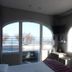 Hôtel Valencia in Hendaye room with arched windows and ocean view