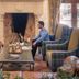 Allegretto Vineyard Resort Paso Robles lounge with plaid armchairs and a fireplace in Paso Robles