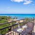Castle @ Waikiki Grand in Honolulu: ocean-view balcony with table, chairs and Waikiki beach outlook