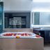 De' Bharata Bali Villas in Kuta: modern bathroom with soaking tub, glass shower, and vanity