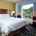 Hampton Inn & Suites Durham/North I-85 guest room with king bed and window view