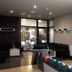Ferien Appartements Am Berghotel Oberhof lounge with bowling balls and seating in Oberhof