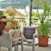 Flairhotel am Wörthersee terrace with lake and mountain view in Velden am Wörthersee
