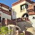 Umbi Sharks Bay Diving Village in Sharm el-Sheikh, exterior with Arabic-style balconies and towers