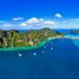 Chongkhao Resort in Ko Phi Phi with panoramic tropical bay and turquoise island waters