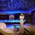 Hotel Eclat Beijing, Beijing: glamorous lobby with illuminated reception desk and sculptural seating
