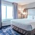 Fairfield Inn & Suites by Marriott Indianapolis Noblesville guest room with king bed and window view