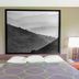 Super 8 by Wyndham Abingdon VA guest room with king bed, bedside lamp, and mountain wall art