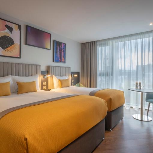 Bedroom view of Maldron Hotel Liverpool City Centre
