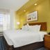 Fairfield Inn & Suites by Marriott Fairfield Napa Valley Area guest room with queen bed and window