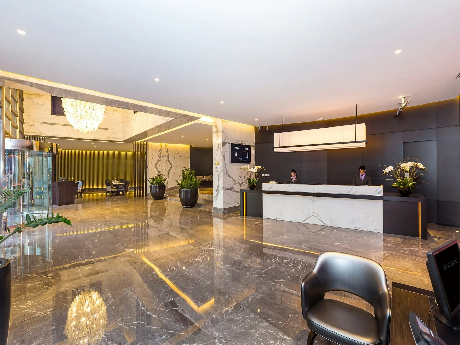 Front desk