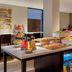 Lincolnshire Marriott Resort breakfast buffet with fruit, pastries and drinks in Lincolnshire