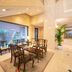 Hotel Jal City Nagasaki in Nagasaki lobby with seating area, large windows and potted plant
