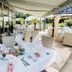 Eden Hotel in Bad Krozingen outdoor terrace with set dining tables and garden views