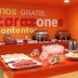 One Queretaro Aeropuerto buffet area with fruit, cereal dispensers and breakfast pastries