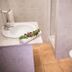 Resort Itaca - Nausicaa bathroom with sink, bidet, and tiled walk-in shower in Rossano