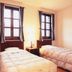 Kawaguchiko Lakeside Hotel in Fujikawaguchiko, twin room with two single beds and two windows