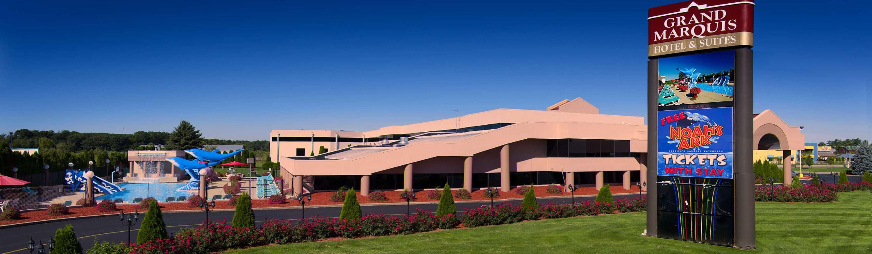 Grand Marquis Waterpark Hotel & Suites from $99. Wisconsin Dells Hotel
