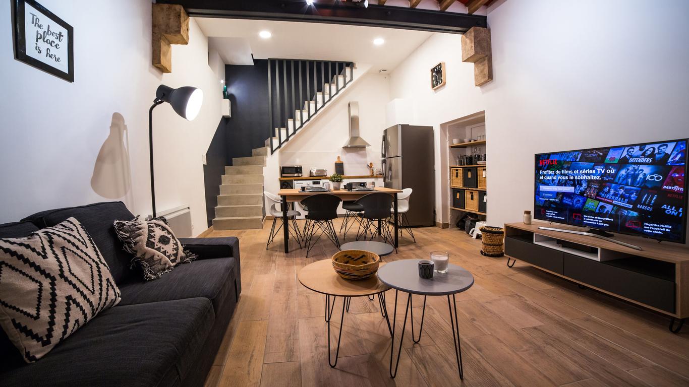 LGC Habitat- chambre privée- appartement commun- gare Saint-Roch