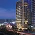 BREEV GWANGJU by LOTTE HOTELS in Gwangju, illuminated high-rise hotel exterior at dusk