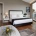 Gezi Hotel Bosphorus, Istanbul guest room with bed, balcony seating and Bosphorus view