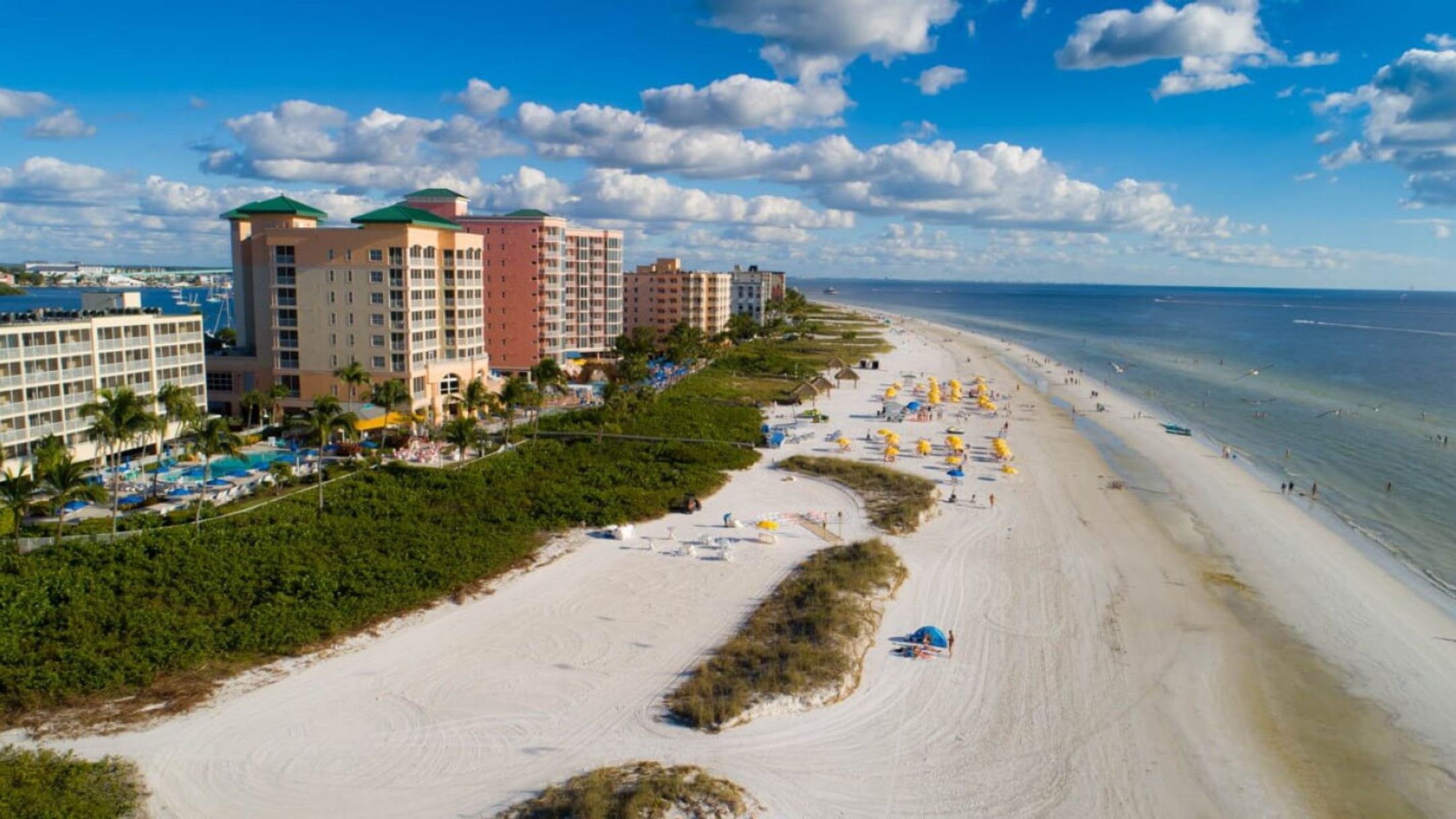 Pink Shell Beach Resort and Marina from 187. Fort Myers Beach Hotel