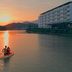 Sunset kayak on the water at Champa Island Nha Trang - Resort Hotel & Spa, Nha Trang