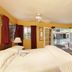 La Dolce Vita Resort & Spa in Palm Springs room with pool-view French doors and balcony access