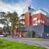 Little Drifter North Melbourne in Melbourne, exterior view of the red-brick hotel building from the street